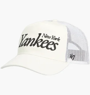 Кепка унісекс 47 Brand New York Yankees Foundation White FNDHT17GWP-SS