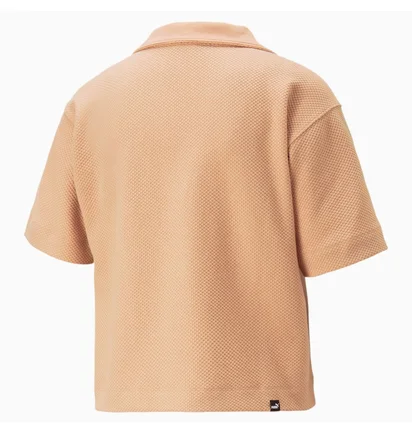 Поло женское Puma Her Polo Tee Beige 67310866