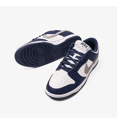 Кроссовки мужские Nike Dunk Low White/Blue Fd9749-400