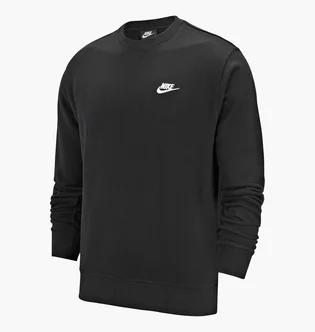Свитшот мужской Nike M Nsw Club Crw Ft Black BV2666-010