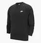 Свитшот мужской Nike M Nsw Club Crw Ft Black BV2666-010