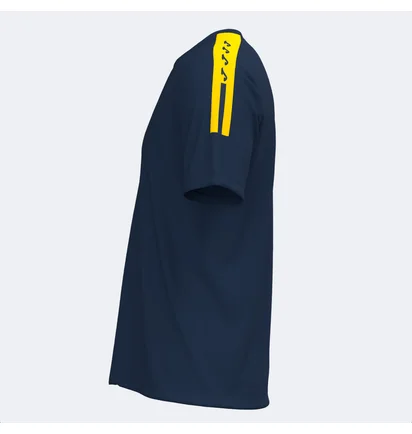 Футболка чоловіча Joma Camiseta Manga Corta Olimpiada Marino Amarillo Blue 103245.339