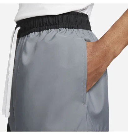 Шорты мужские Nike M Nsw Spe Wvn Flow Long Short Grey/Black Dm6831-010