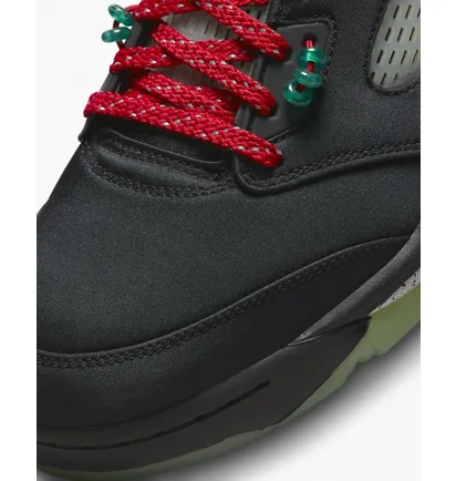 Кросівки чоловічі Air Jordan 5 Retro Low Sp Black Dm4640-036