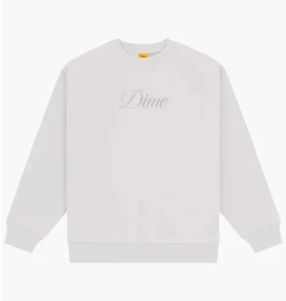 Світшот унісекс Dime Cursive Logo Grey DIMESP24D213CEM