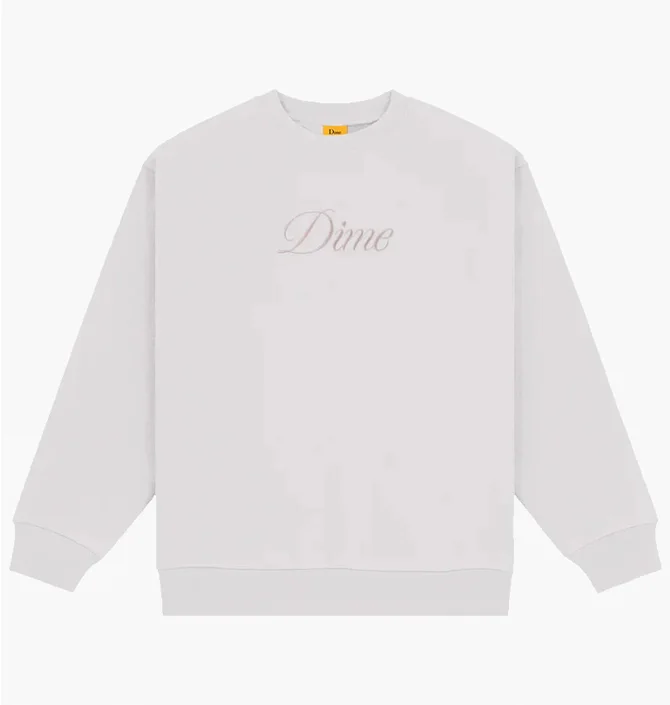 Світшот унісекс Dime Cursive Logo Grey DIMESP24D213CEM