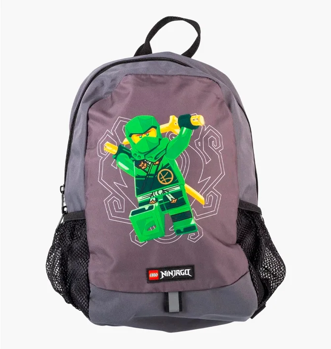 Рюкзак дитячий LEGO Ninjago Mini Grey/Violet 20281-2408