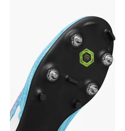 Бутсы унисекс Nike Phantom Gx Academy Sg-Pro Anti-Clog Traction White/Light Blue DD9471-446