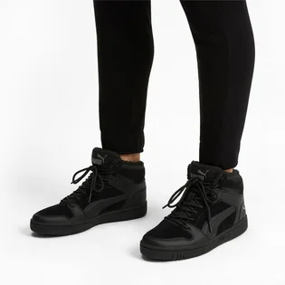 Кросівки чоловічі Puma Rebound Layup Sd Fur Black 369831-01