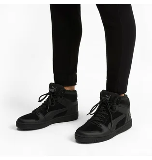 Кросівки чоловічі Puma Rebound Layup Sd Fur Black 369831-01