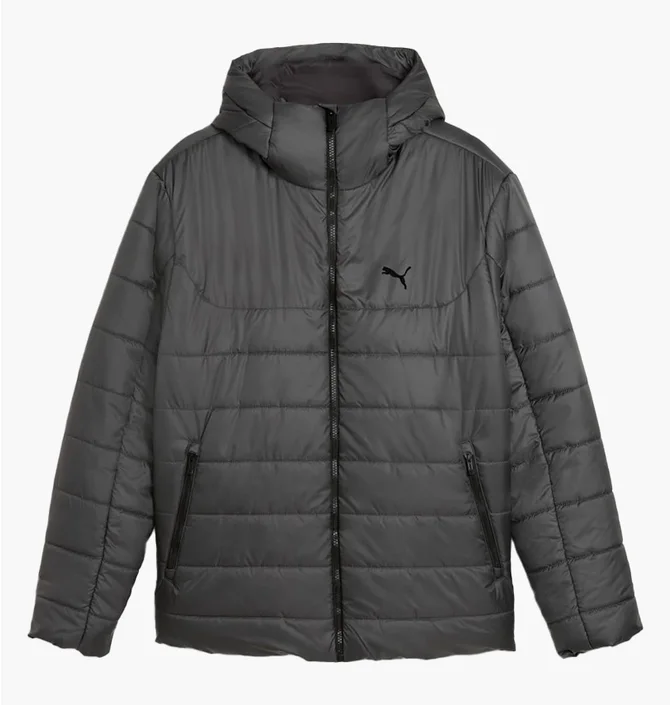 Куртка мужская Puma Ess Hooded Padded Jacket Grey 685211-44