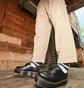 Туфли женские Dr. Martens 1461 Quad Platform Polished Smooth Black 25567001