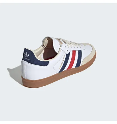 Кроссовки мужские Adidas Samba Og Sporty & Rich Shoes White IH8338