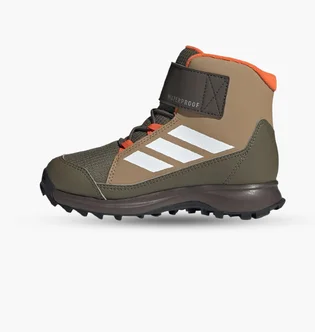 Ботинки детские Adidas Terrex Snow Cf Climawarm Olive/Brown JR4189