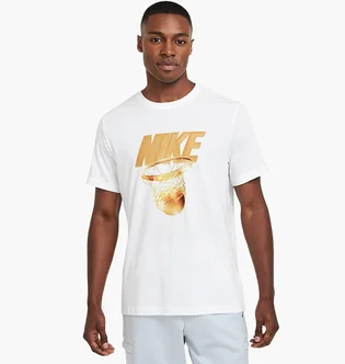 Футболка мужская Nike Dri-Fit Basketball White HF6205-100
