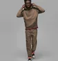 Худи мужское Air Jordan Brooklyn Fleece S Pullover Hoodie Brown Dq7466-274