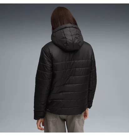 Куртка женская Puma Ess Hooded Padded Black 685231-01