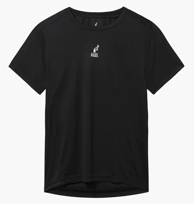 Футболка мужская AUSTRALIAN Padel Basic Ace T-Shirt Black PAUTS0011-003