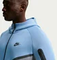 Толстовка чоловіча Nike Tech Fleece Fz Wr Blue/Grey HV0949-486