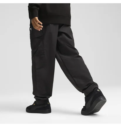 Штани дитячі Puma Wardrobe Ess Woven Cargo Black 630847-01