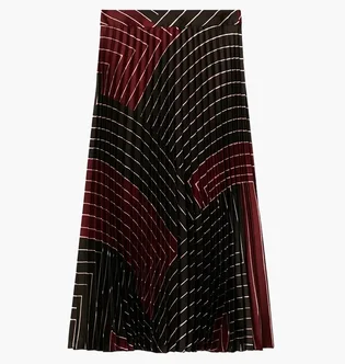 Спідниця жіноча Mango Falda Bordo 37085967