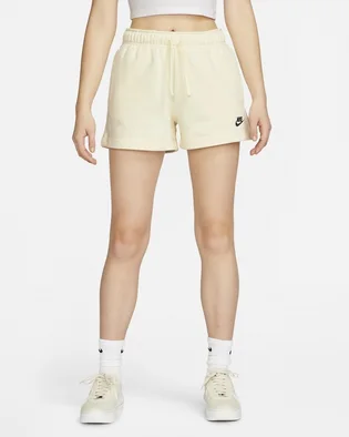 Шорты женские Nike Sportswear Club Fleece Beige Dq5802-113