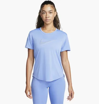 Футболка женская Nike Womens Dri-Fit Swoosh T-Shirt Light Blue FB4696-450