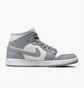 Кроссовки женские Nike Air Jordan 1 Mid Stealth Grey Bq6472-115