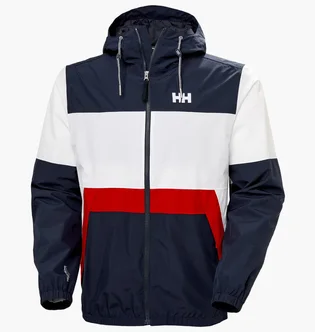 Куртка мужская Helly Hansen Koster Rain Blue/White 54392-597