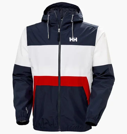 Куртка мужская Helly Hansen Koster Rain Blue/White 54392-597