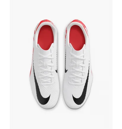 Бутси унісекс Nike Mercurial Vapor 15 Club Multi-Ground Soccer Cleats White/Red DJ5963-600