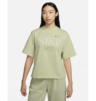 Футболка женская Nike Sportswear Classic T-Shirt Green FQ6600-371