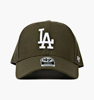 Кепка унісекс 47 Brand Snapback Los Angeles Dodgers Olive MVPSP12WBP-SWB