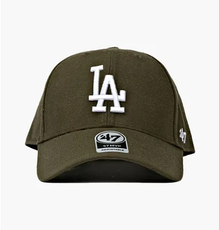 Кепка унісекс 47 Brand Snapback Los Angeles Dodgers Olive MVPSP12WBP-SWB