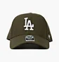 Кепка унісекс 47 Brand Snapback Los Angeles Dodgers Olive MVPSP12WBP-SWB