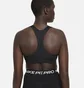 Топ женский Nike Dri-Fit Swoosh Black DM0579-010