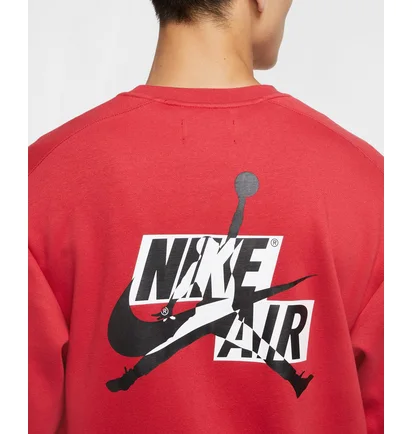 Свитшот мужской Air Jordan Jumpman Classics Red CK6763-687