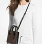 Сумка жіноча Michael Kors Mercer Extra-Small Signature Logo Crossbody Bag Brown 35H3GM9C0B-BROWN-BLACK-79730