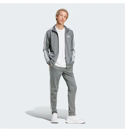 Спортивный костюм мужской Adidas Basic 3-Stripes Tricot Track Suit Grey IY6649