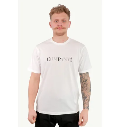 Футболка мужская C.P. Company Jersey White 20CMTS085A-005100W-103
