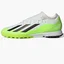 Сороконіжки унісекс Adidas X Crazyfast.3 Turf Shoes White/Green ID9337