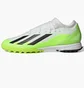 Сороконожки унисекс Adidas X Crazyfast.3 Turf Shoes White/Green ID9337