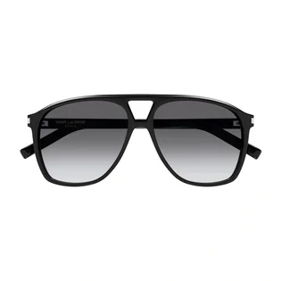 Солнцезащитные очки Saint Laurent Black SL-596-DUNE-006-58