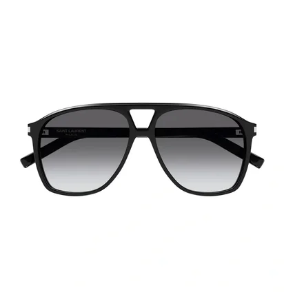 Солнцезащитные очки Saint Laurent Black SL-596-DUNE-006-58