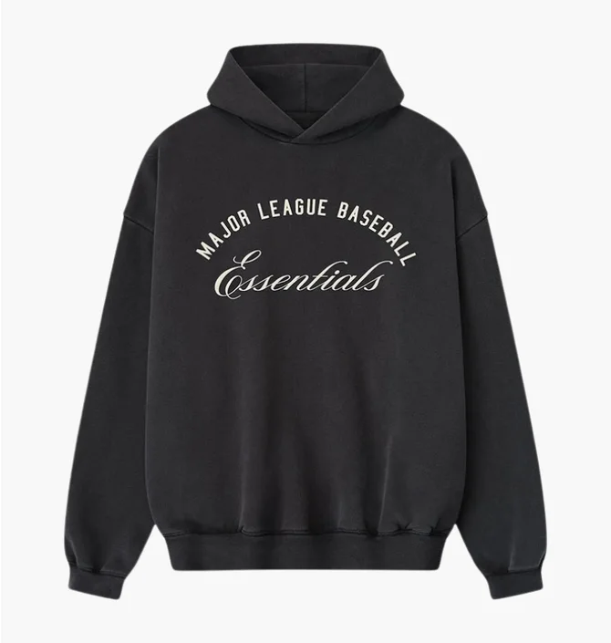 Худі чоловіче Fear of God Mlb Sport Black 192ML254101F