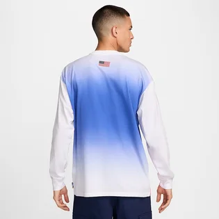 Лонгслів чоловічий Nike Sb Team Usa Olympics L/S Federation Skate Tee White/Multi HF4376-100