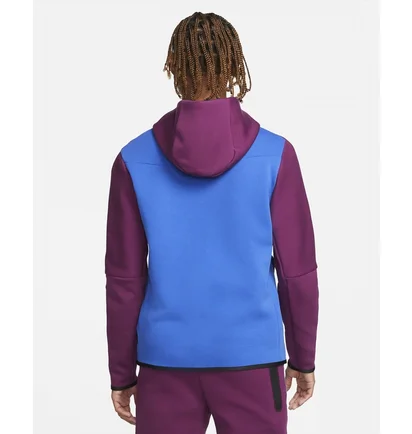 Толстовка чоловіча Nike Sportswear Tech Fleece Blue/Violet CU4489-610
