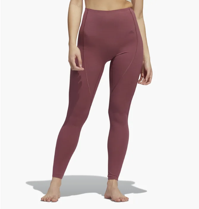 Лосини жіночі Adidas Yoga 4 Elements 7/8 Tights Brown Hd4485