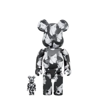 Фигурка Medicom Adam Et Rope 400% Scandal Yohji Yamamoto Collab Black 14BSYOHJI-2