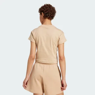 Футболка жіноча Adidas Future Icons Small Logo Beige JX0451
